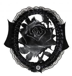 Large Ceinture 'Black Rose'