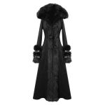 Manteau à Capuche 'Black Frozen' Noir