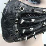 Masque 'Silver Pinned' Noir