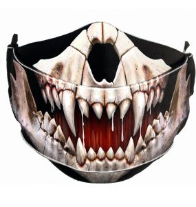 Black 'Rock Jaw' Face Mask