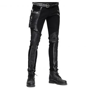 Pantalon pour Hommes 'Dark Punk' Noir