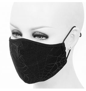 Masque 'Spider Web' Noir