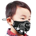 Black 'Shark Teeth' Face Mask for Kids