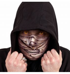 Beige 'Mummified' Face Mask