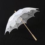 White 'Fairy' Gothic Lolita Umbrella