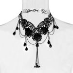Black 'Roses' Collar