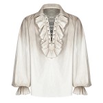 Chemise 'Orthodox Goth' Blanc Cassé