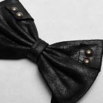 Black 'Hades' Bow Tie