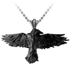 Pendentif 'Black Raven'