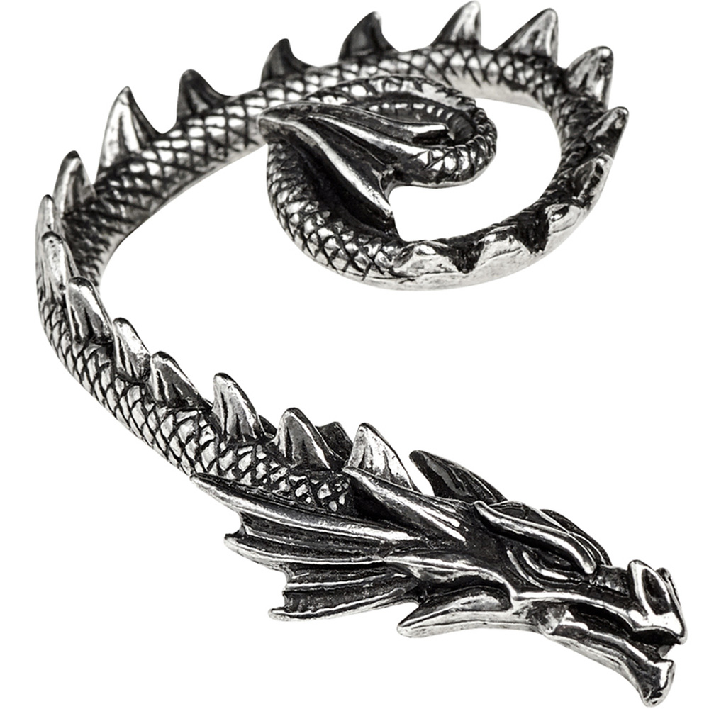 Ostrogoth Dragon Ear Wrap by Alchemy Gothic • the dark store™