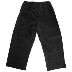 'Black Zip' Kids Pants