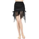 Black 'Willow' Beach Skirt