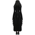 Black 'Princessa' Long Gothic Dress