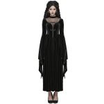 Longue Robe Gothique 'Princessa' Noire