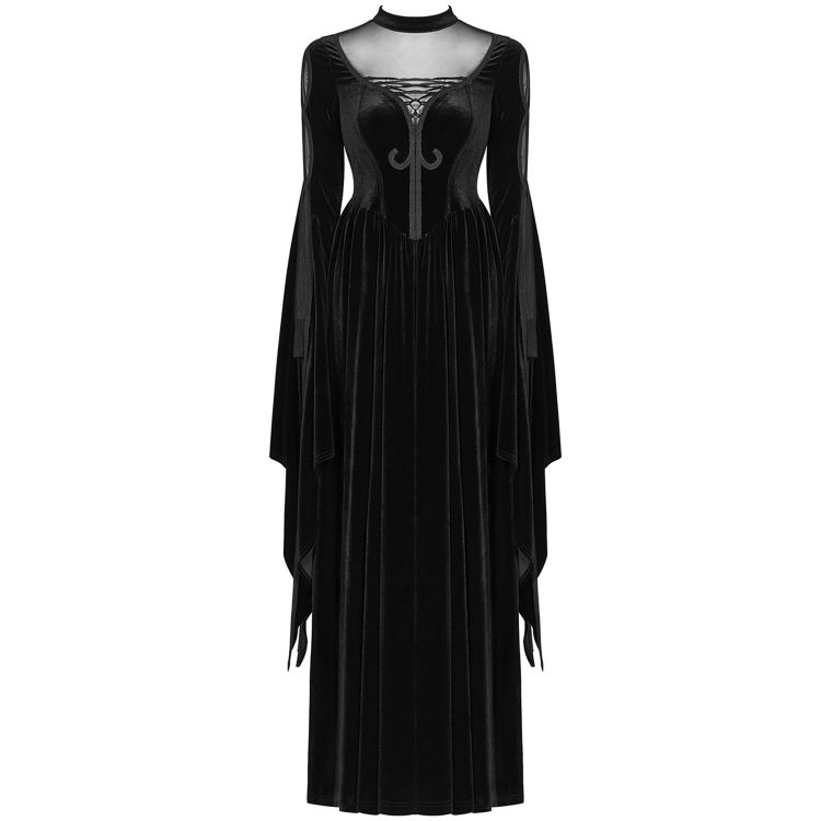Comfy Long Rave Outfit, Goth Avant Garde Dress, Black Maxi Dress, Plus Size  Gothic Dress, Sexy Extravagant Dress, Trendy Plus Size Clothing 