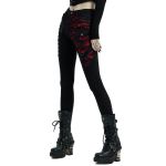 Black and Red 'Dark Blood' Pants