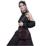 Sac 'Satin Blood' Rouge et Noir