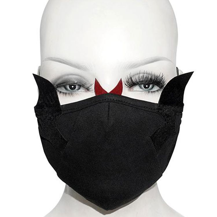 Black 'Bat' Face Mask