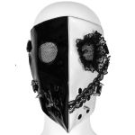 Black and White 'Dark Lolita' Mask