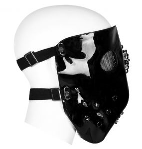 Masque 'Dark Lolita' Noir et Blanc