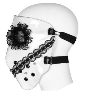 Black and White 'Dark Lolita' Mask