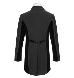 Black 'Mc Dermot' Victorian Tail Coat