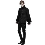 Chemise 'Coffin' en Mousseline Noire