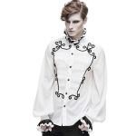 White Chiffon 'Coffin' Shirt