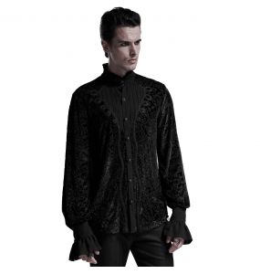 Chemise Victorienne 'Nomeon' Noire