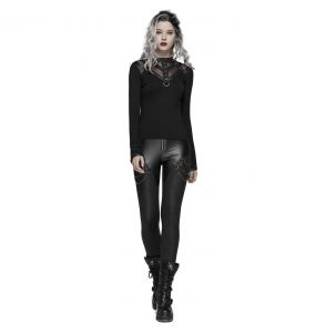 Widow Shredded Leggings - Black  Shredded leggings, Punk rave