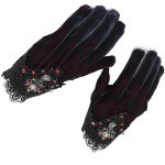 Gants 'Red Diamond' Bordeaux