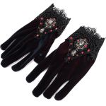 Gants 'Red Diamond' Bordeaux