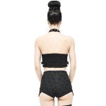 Black 'Iona' Hot Pants