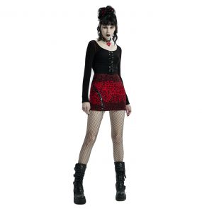 Punk Rock Red Plaid Mini Skirt,tiger of London Skirt,zippers,bondage Mini  Skirt, Made in England, Size Medium -  Canada
