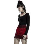 Red Leopard 'Hot Girl' Mini-Skirt