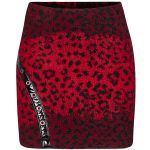 Red Leopard 'Hot Girl' Mini-Skirt