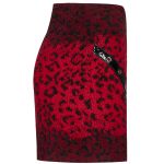 Red Leopard 'Hot Girl' Mini-Skirt