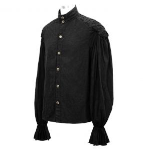 Chemise 'Ishmael' Noire