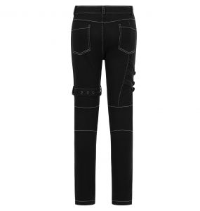 Black and White 'Tierney' Pants