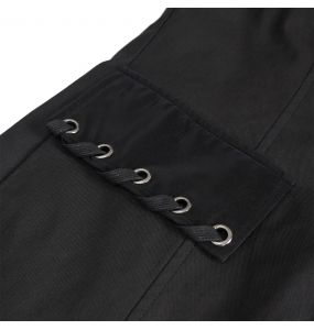 Black 'Cryrock' Long Jacket