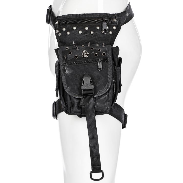 Shoulder strap with carabiners (110 cm, black)