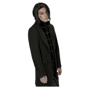 Black 'Noctule' Gothic Jacket