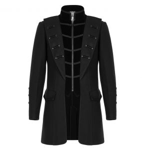 veste longue noir gothique pour homme Pentagramme Hommes L M S XL XXL Xxxl  Noir Gothique Baroque