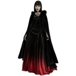 Black 'Orphelia' Long Cloak