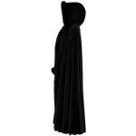 Black 'Orphelia' Long Cloak