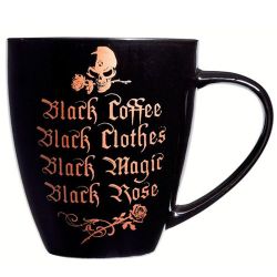 'Black Coffee, Black Clothes' Mug