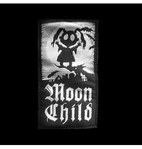 Black 'Moon Child' Kids Dress