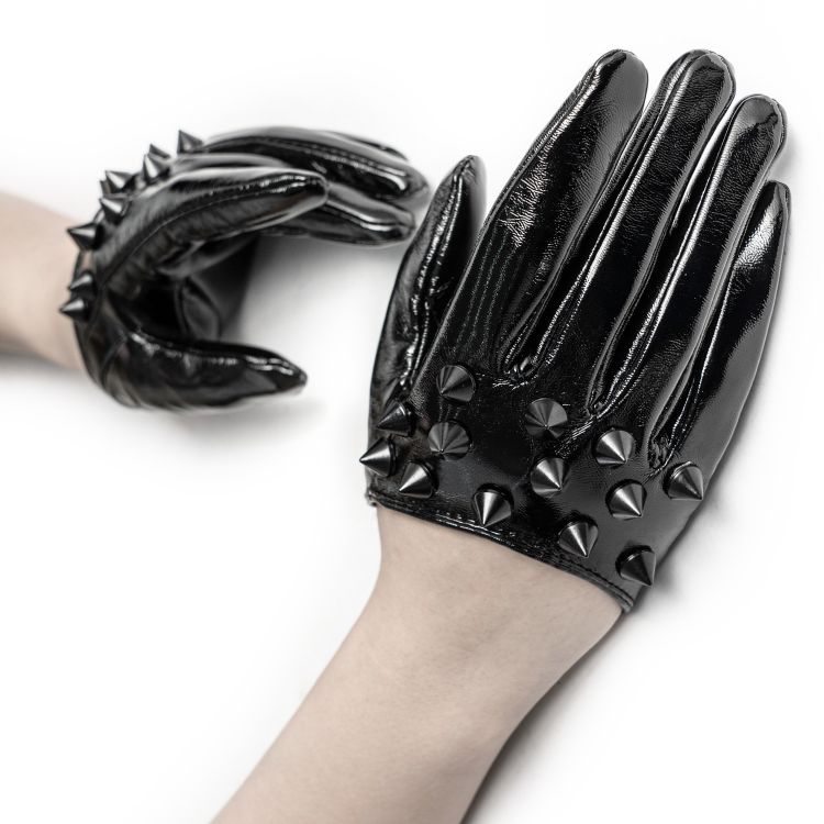 Women's Black 'Stiletto' Gloves