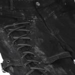 Black Denim 'Wasteland' Pants