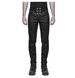 Pantalon Gothique Victorien 'Florian' Noir